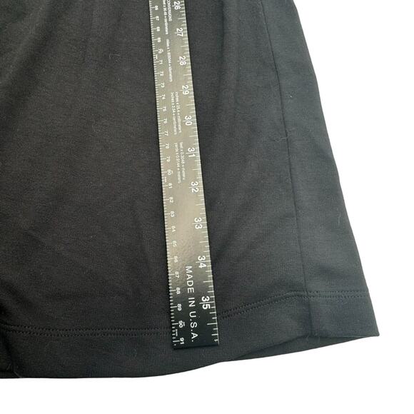 TOMMY BAHAMA Womens Large Black Silver Darcy Ponte Knit Beaded Embellished Dress - Picture 9 of 10